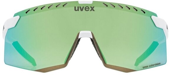 Sportske naočare UVEX Pace Stage CV White Matt/Mirror Green Sportske naočare - 2