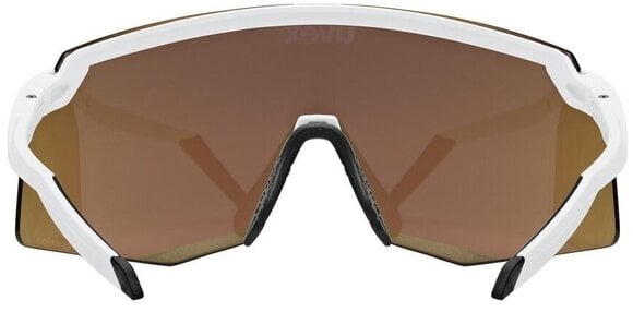 Sportske naočare UVEX Pace Stage CV White Matt/Mirror Green Sportske naočare - 4