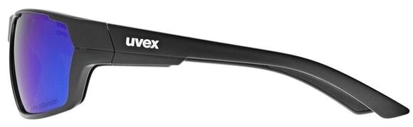 Okulary sportowe UVEX Sportstyle 233 Polarised Black Matt/Polavison Mirror Green Okulary sportowe - 3