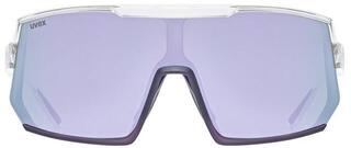 Sport Glasses UVEX Sportstyle 235 Clear/Met Purple/Mirror Lavender Sport Glasses - 2