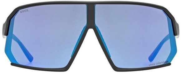 Спортни очила UVEX Sportstyle 237 CV Black Matt/Mirror Blue Спортни очила - 3