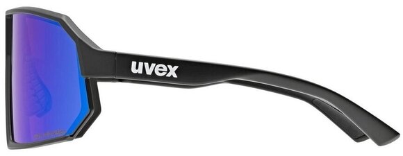 Спортни очила UVEX Sportstyle 237 CV Black Matt/Mirror Blue Спортни очила - 2