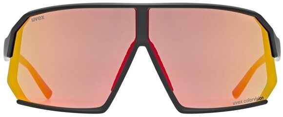Sportske naočare UVEX Sportstyle 237 CV Black Matt/Mirror Red Sportske naočare - 3