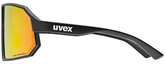 Sportske naočare UVEX Sportstyle 237 CV Black Matt/Mirror Red Sportske naočare - 2