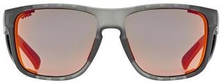 Sportsbriller UVEX Sportstyle 312 Smoke Matt/Mirror Red Sportsbriller - 2