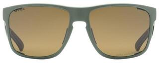 Sportsbriller UVEX Sportstyle 312 VPX Moss Green Matt/Variomatic Polavision Brown Sportsbriller - 3