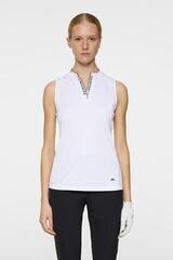 Polo košile J.Lindeberg Leya Sleeveless White - 1