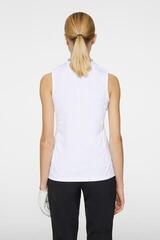 Polo košile J.Lindeberg Leya Sleeveless White - 2