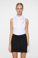 Tricou polo J.Lindeberg Dena Sleeveless White - 1