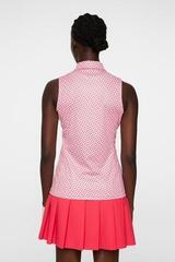 Πουκάμισα Πόλο J.Lindeberg Dena Print Sleeveless Geo Pink - 2