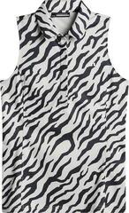 Polo majica J.Lindeberg Dena Print Sleeveless Tiger Moonbeam - 1