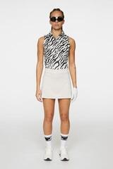 Polo majica J.Lindeberg Dena Print Sleeveless Tiger Moonbeam - 4