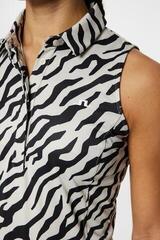 Polo majica J.Lindeberg Dena Print Sleeveless Tiger Moonbeam - 5