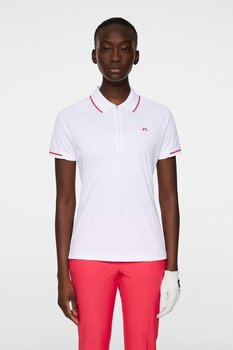 Tricou polo J.Lindeberg Lee White M Tricou polo - 2