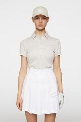Polo Shirt J.Lindeberg Alaya Jacquard Moonbeam - 1