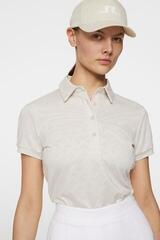 Polo Shirt J.Lindeberg Alaya Jacquard Moonbeam - 4