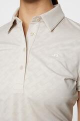Polo Shirt J.Lindeberg Alaya Jacquard Moonbeam - 5