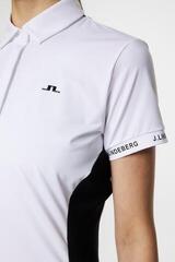 Tricou polo J.Lindeberg Becca White - 6