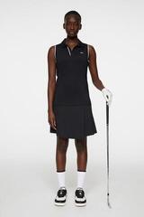 Tricou polo J.Lindeberg Viola Sleeveless Black - 3
