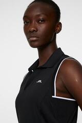 Tricou polo J.Lindeberg Viola Sleeveless Black - 4
