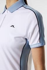 Tricou polo J.Lindeberg Demi White - 5