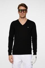Pulover s kapuco/Pulover J.Lindeberg Lymann Knitted Black - 1