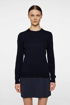 Hoodie/Sweater J.Lindeberg Aria Knitted JL Navy L Sweatshirt - 2