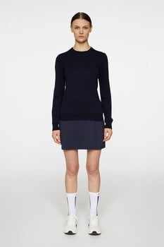 Hoodie/Sweater J.Lindeberg Aria Knitted JL Navy L Sweatshirt - 4