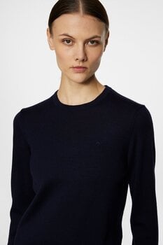 Hoodie/Sweater J.Lindeberg Aria Knitted JL Navy L Sweatshirt - 5
