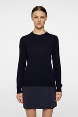Hoodie/Sweater J.Lindeberg Aria Knitted JL Navy - 1