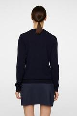 Hoodie/Sweater J.Lindeberg Aria Knitted JL Navy - 2