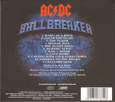 CD musique AC/DC - Ballbreaker (Digipak) (CD) - 3