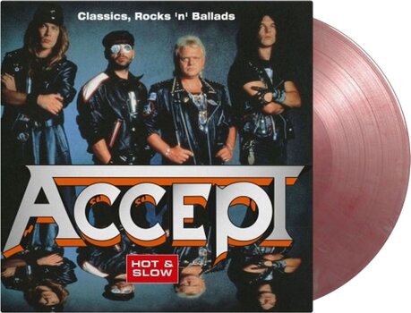 LP deska Accept - Hot & Slow - Classics, Rock 'N' Ballads (Silver & Red Marbled Coloured) (Numbered) (180 g) (2 LP) - 2