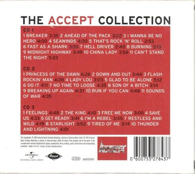 Glazbene CD Accept - Accept Collection (3 CD) - 6