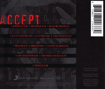 Musik-CD Accept - Predator (CD) - 3