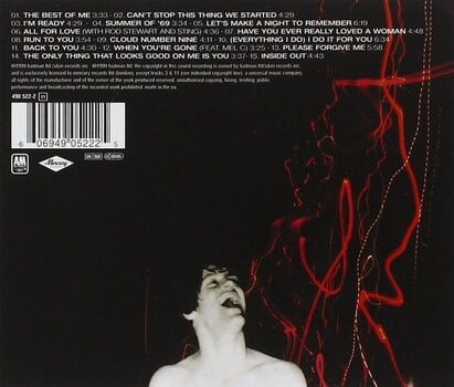 Glazbene CD Bryan Adams - Best Of Me (CD) - 2