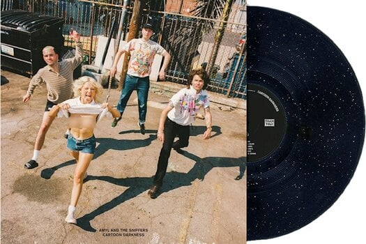 Vinilinė plokštelė Amyl & The Sniffers - Cartoon Darkness (Black Glitter Coloured) (Limited Edition) (LP) - 2