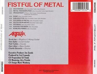 Hudobné CD Anthrax - Fistful Of Metal (CD) - 1