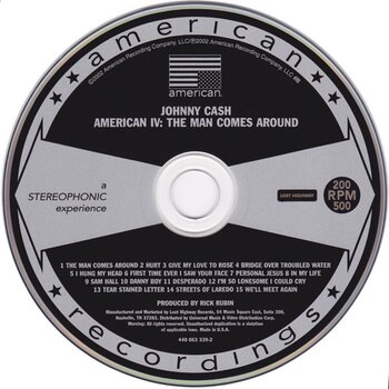 Musik-CD Johnny Cash - American Iv: the Man Comes Around (CD) - 2