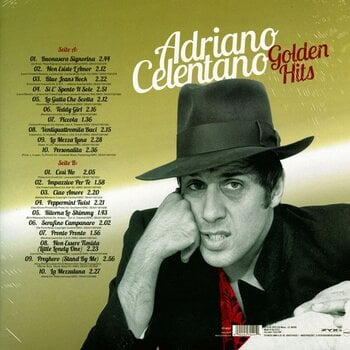 Disco de vinilo Adriano Celentano - Golden Hits (LP) - 3