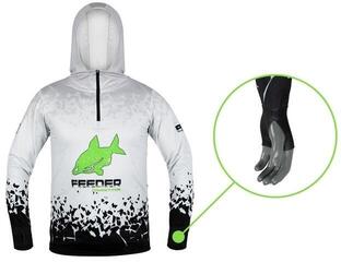 Тениска Delphin Hooded Sweatshirt UV ARMOR 50+ Reaxe - 2