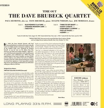 Disco in vinile Dave Brubeck Quartet - Time Out (180 g) (LP + CD) - 3