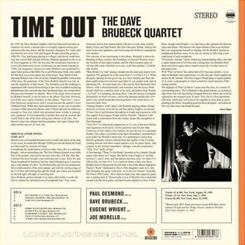 LP ploča Dave Brubeck Quartet - Time Out (Orange Coloured) (180 g) (LP) - 3