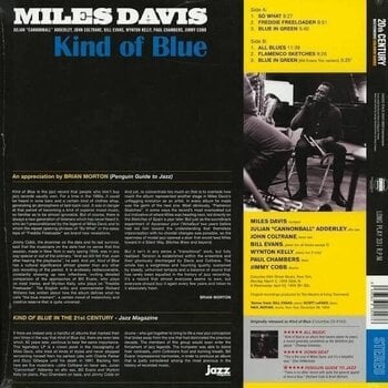 LP ploča Miles Davis - Kind Of Blue (Transaprent Blue Coloured) (180 g) (LP) - 4