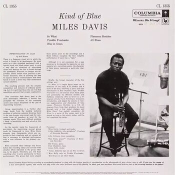 LP Miles Davis - Kind Of Blue (180 g) (LP) - 3