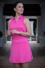 Skirt / Dress Callaway Flounce With Mesh Cheeky Pink - 1
