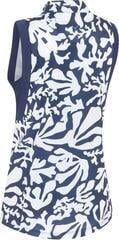 Camisa pólo Callaway Abstract Floral Sleeveless Womens Peacoat - 1