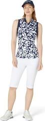 Polo Callaway Abstract Floral Sleeveless Womens Peacoat - 2