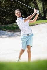 Tricou polo Callaway All Over Birdie Mens Alb luminos - 5
