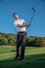 Chemise polo Callaway Swing Chev Mens Bright White - 6